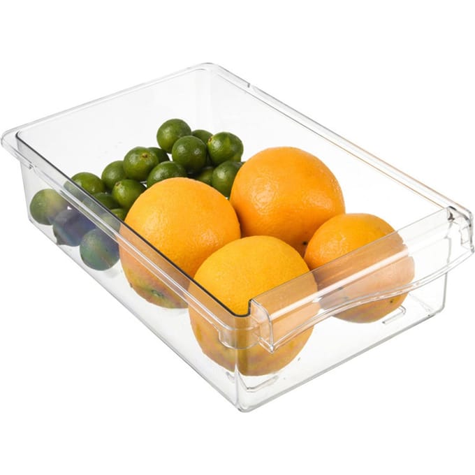 Transparante Opbergbak Duurzaam ABS PET Lade Type Transparant Ontwerp Brede Toepassing Eieropslag orange