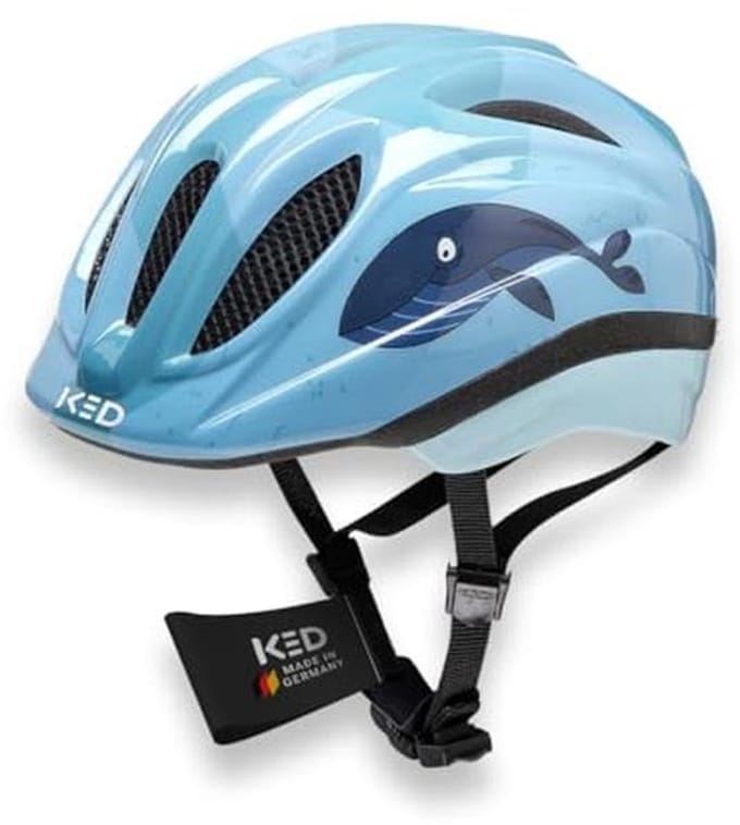 Kinderfietshelm met LED Achterlicht en Insectenbescherming voor Kinderen