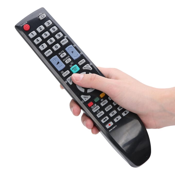 TV Afstandsbediening Apparaat Vervanging voor Samsung BN59‑00901A BN59‑00849A BN59‑00706A gray