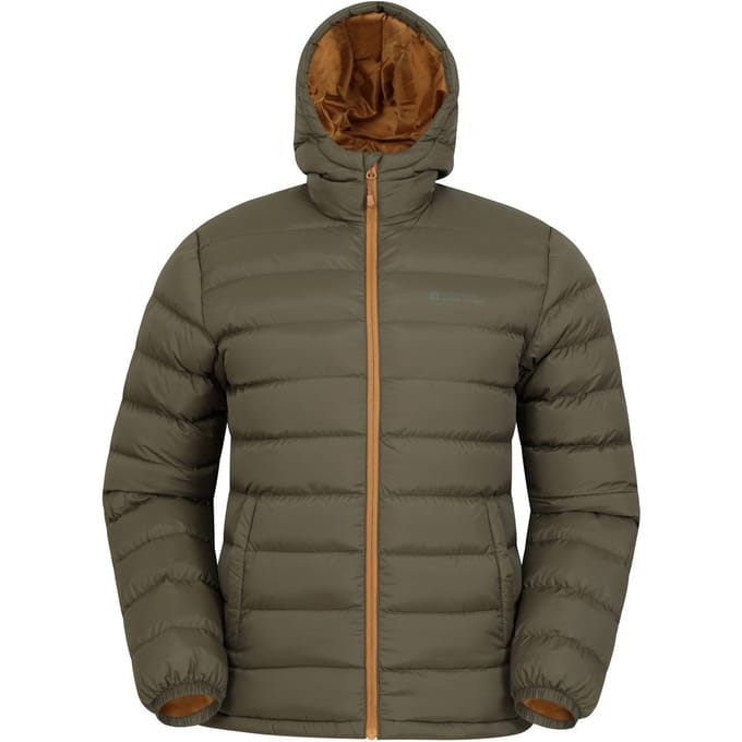 Mountain Warehouse Heren Seasons II gewatteerde jas (Groen)