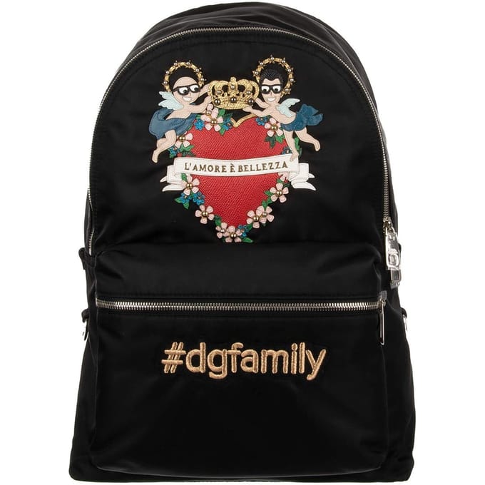 Dolce & Gabbana Family Patch Rugzak