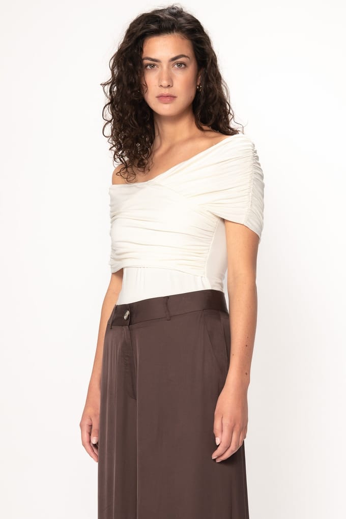VIVEH Giada Top Coconut Milk Taglia: 48 | Magliette intime Outlet | Donna