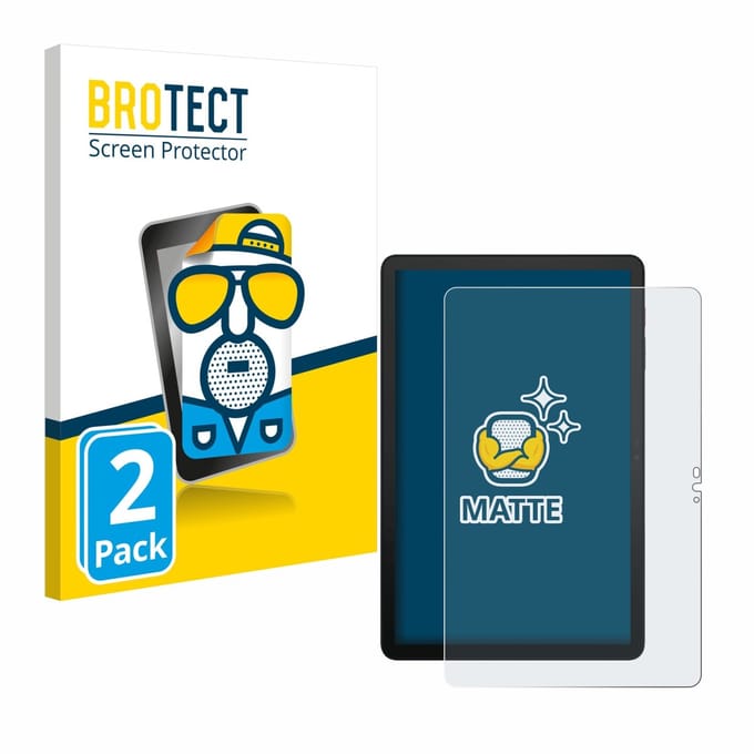 BROTECT - Screenprotector voor Telekom T Tablet 2 - Folie Beschermfolie matte 2 Stuks