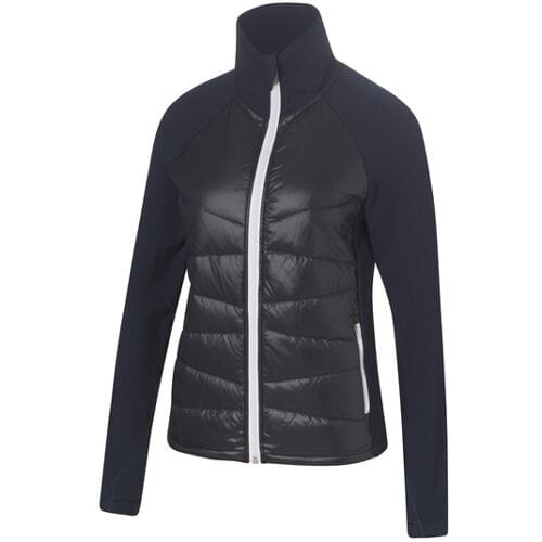 CRIVIT Gewatteerde dames jas Premium (Marineblauw, M (40/42))