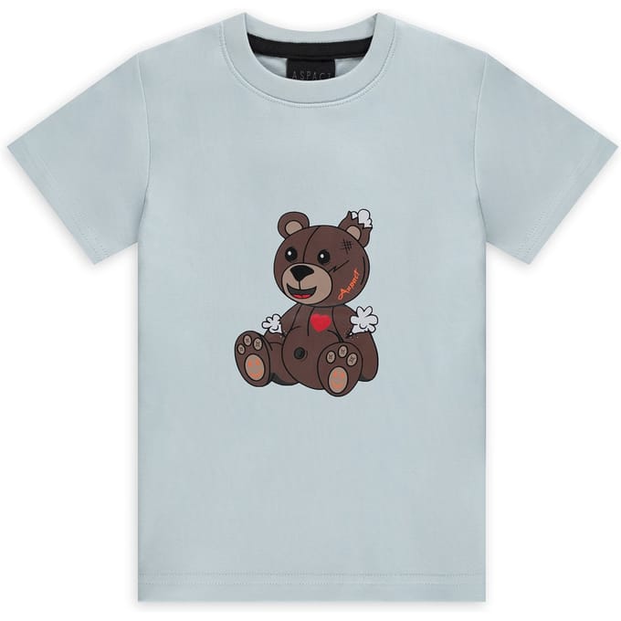 ASPACT Kids Teddy Tee Blue Taglia: 128 | T-shirt Outlet | kids | Blu