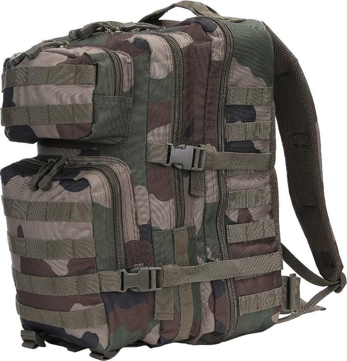 101inc Rugzak Mountain - 45L - Franse Camouflage