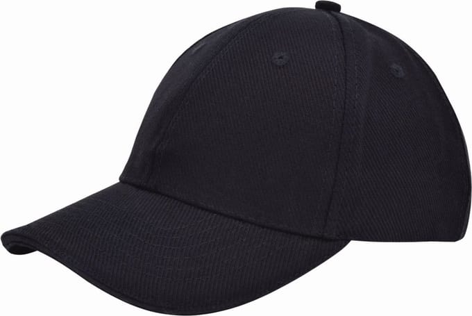 Ulanax® | Baseball Cap - Sportliefhebbers - 6 Panelen - Zwart |