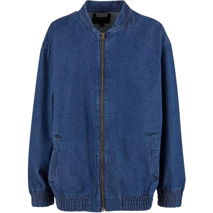 Urban Classics - Oversized Skater Jacket - M - Blauw