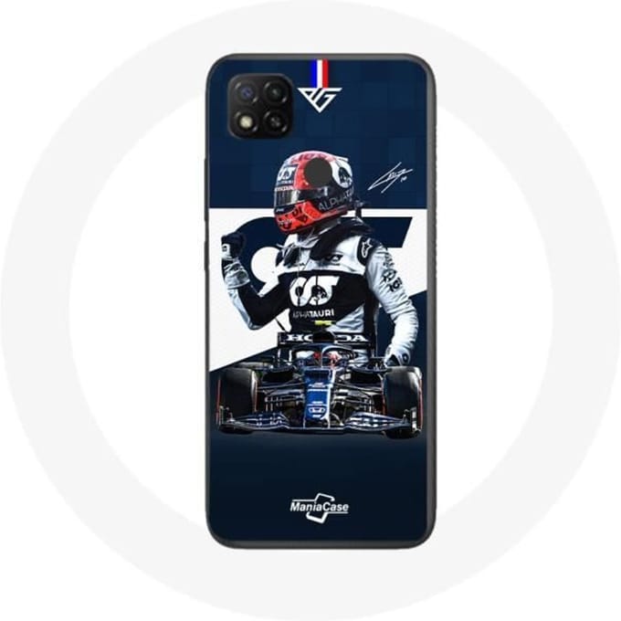 Coque - Xiaomi - Redmi 9C - Formule 1 Max Verstappen - Souple - Bleu - Mixte bleu