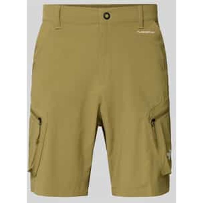 Shorts met cargozakken en logo