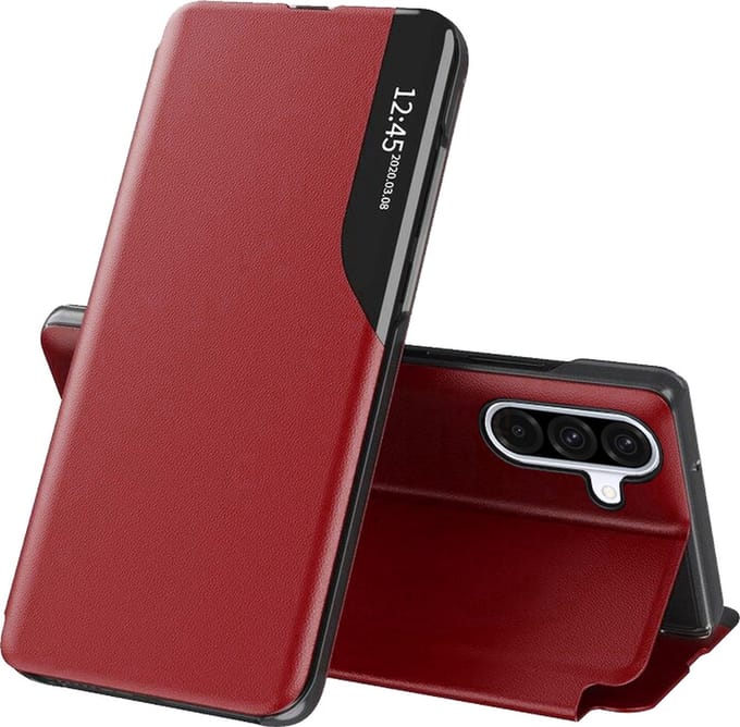 Hoesje geschikt voor Samsung Galaxy A36 - Techsuit eFold Book Case - Rood