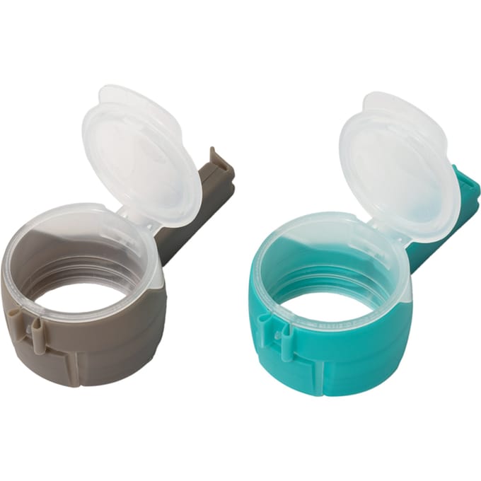 2x zooplus Basics bevestigingsclips met voederautomaat