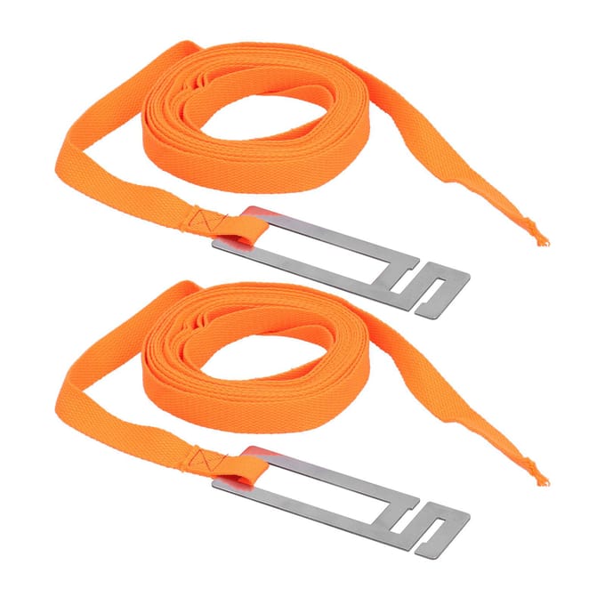 Lot de 2 ceintures de ruche portables à serrage fixe, accessoire d'apiculture, orange orange