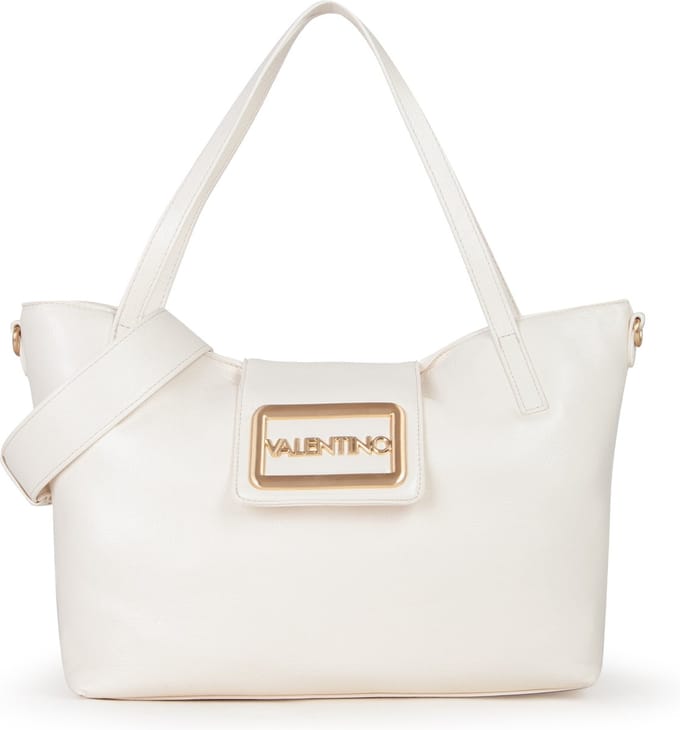 VALENTINO Schoudertas Moni Shopping Bag Ecru Crème