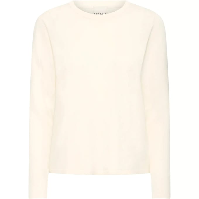 ICHI - IHLULS O-NECK LS - Dames - Gebreide truien