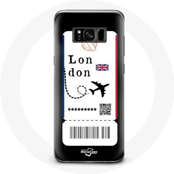Hoesje voor Samsung Galaxy S8 Londen vliegticket