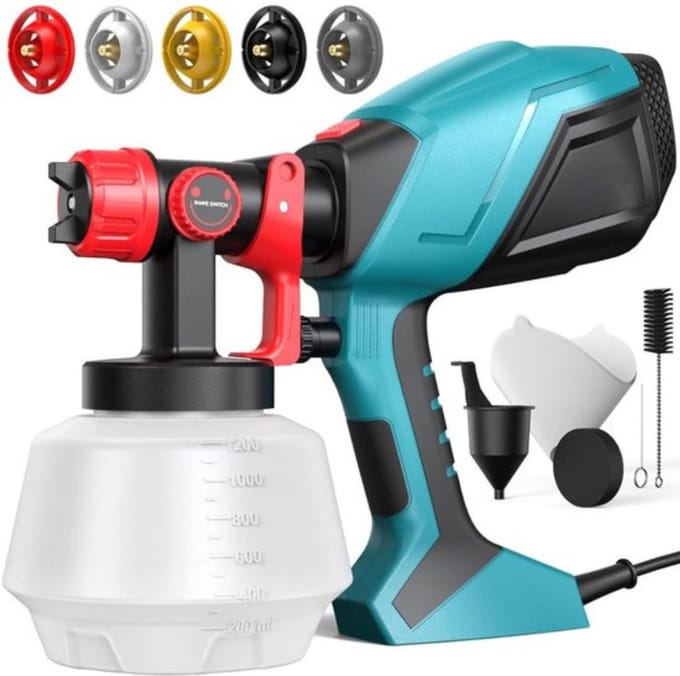 Thuys - Verfpistool - Verfspuiten Electrisch - Verfspuitpistool - Verf Sproeier