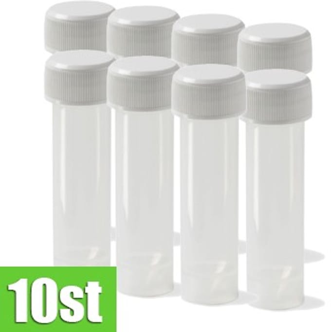 Buisje met schroefdop 5ml - 10st.