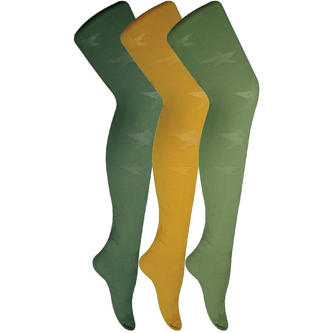 3 Paar Multipack Dames 80 Denier Panty’s | Zachte Gemusterde Panty’s