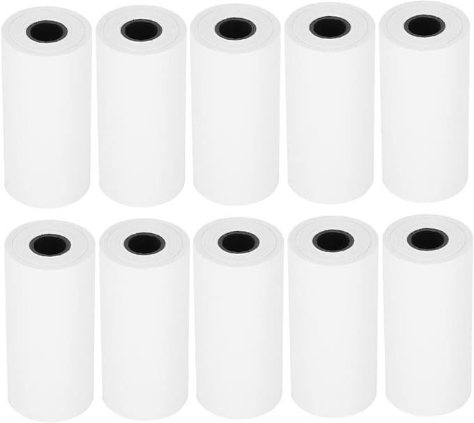Thermisch Printerpapier 80mm x 40mm voor Camera's - Ideaal voor Schoolbenodigdheden en Handwerk Tools