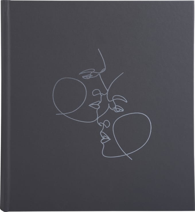 Exacompta 16078E Album livre 60p noir