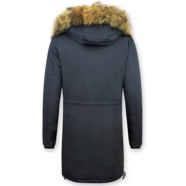 Gentile Bellini Winterjas parka met bontkraag