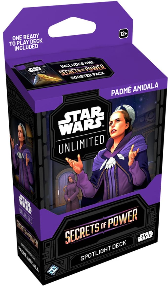 Fantasy Flight Games Star Wars TCG Unlimited Secrets of Power Spotlight Deck-Padmé Amidala (Diversen) Nieuw