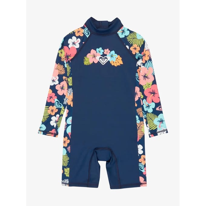 Shorty surf wetsuit voor meisjes Roxy Morning Flower