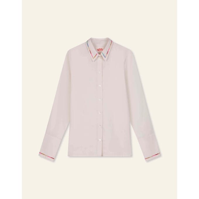 Oilily Bloom Blouse- maat36 Turtle Dove