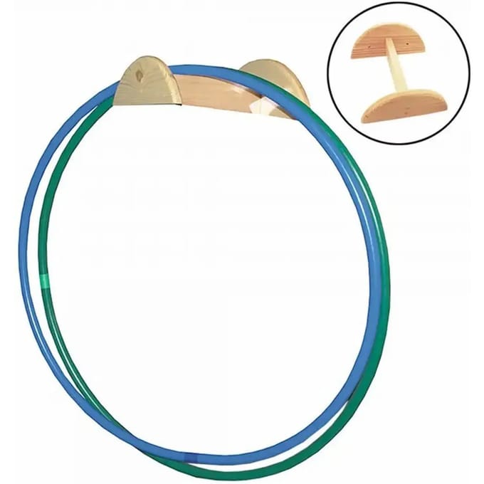 Houten steun voor ring/touw S