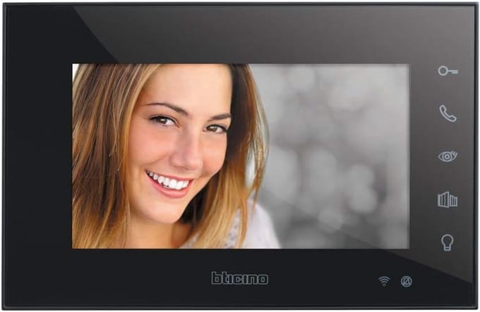 DIY Video Deurintercom Zwart voor Slimme Bediening via Smartphone