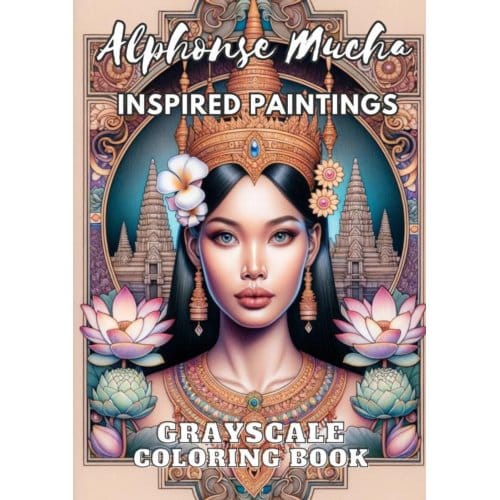 Alphonse Mucha - Nori Art Coloring