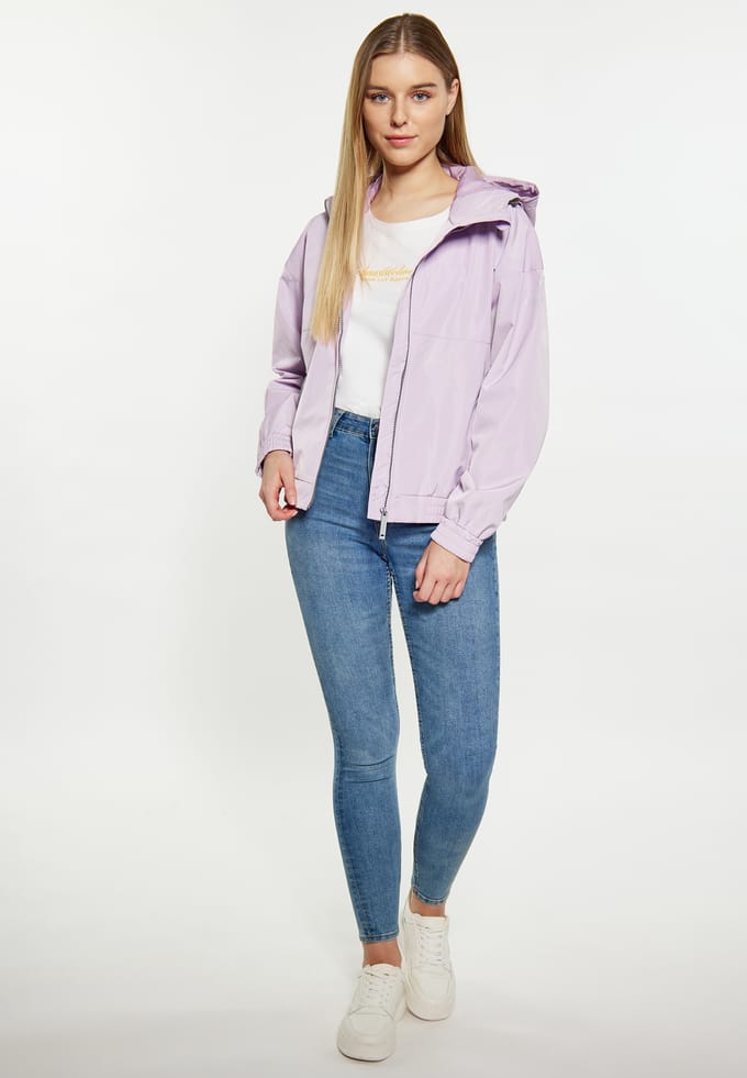 Schmuddelwedda Regenjas Dames Licht lavendel