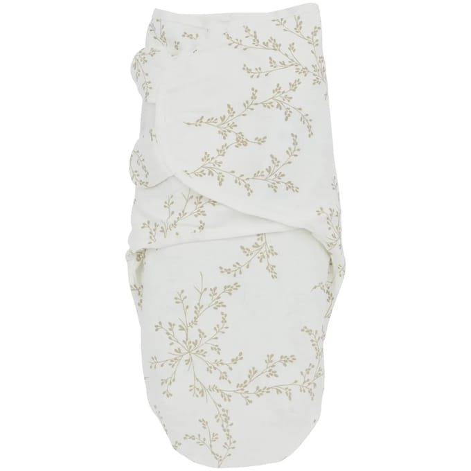 Meyco Baby Branches swaddlemeyco inbakerdoek - sand - 0-3 maanden - 1.0 TOG