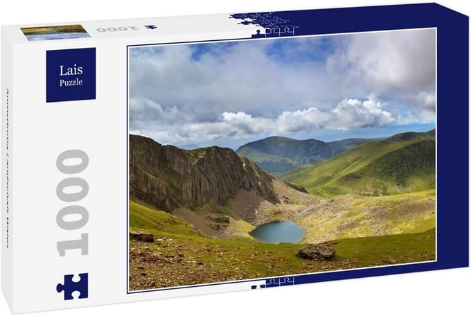 Landschapspuzzel Snowdonia Wales 1000 stukjes