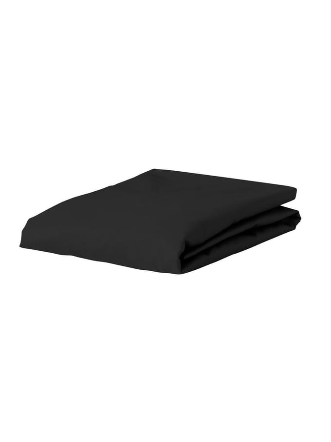 Essenza Premium Percale Hoeslaken Antraciet - 80x200 cm