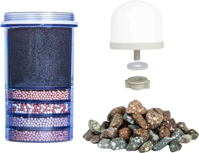 Aqualine 12 complete set filters en stenen - pH-neutraal