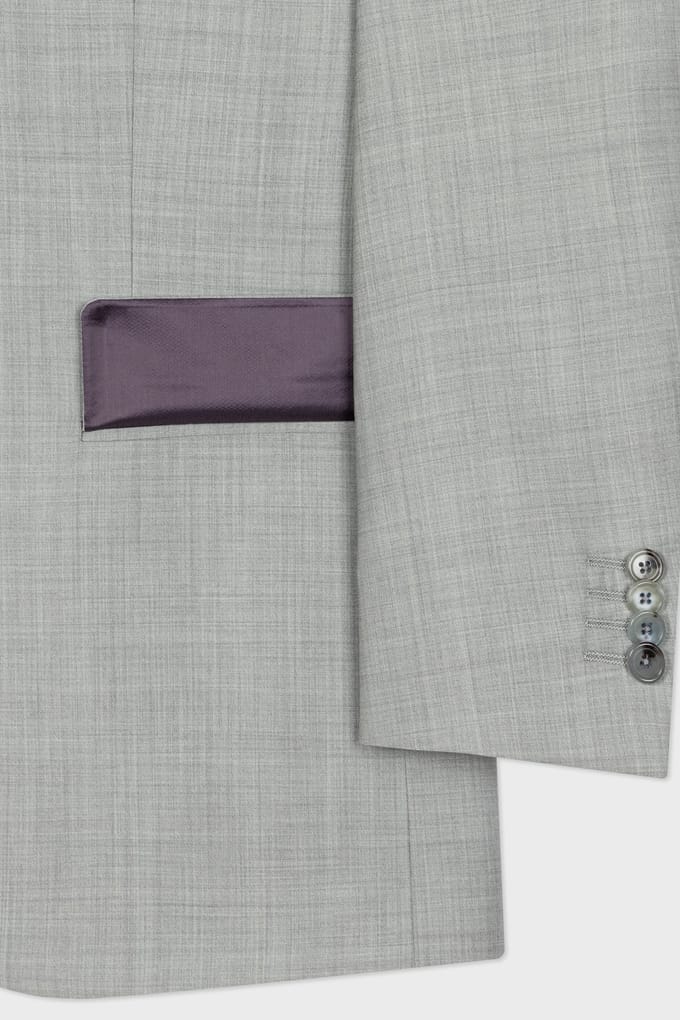 Paul Smith Mens Tailored Fit 3pce 2 Button Suit Emerald Green Maat: 54 | Kostuumbroeken Outlet | Heren | Grijs