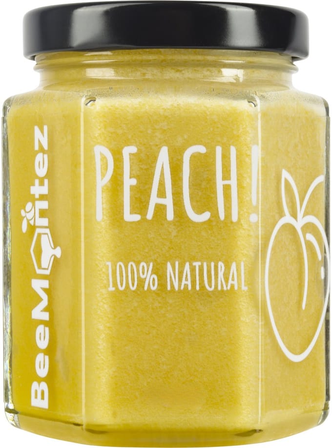 BeeMontez PEACH! - Pure honing met perziken - 100% Natural
