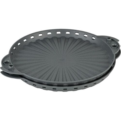 GGM Gastro (6 stuks) Herbruikbare pizzadoos - voor Ø22cm pizza’s - grijs grijs