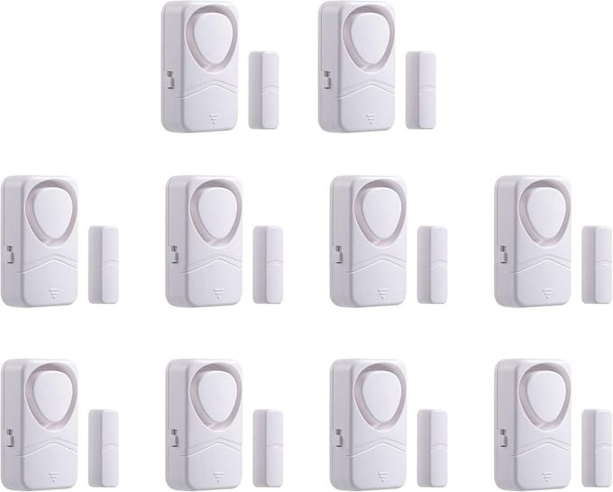 Magneetsensor Venster Deur Alarm - Draadloze Anti-Diefstal Beveiliging met 4 Werkmodi