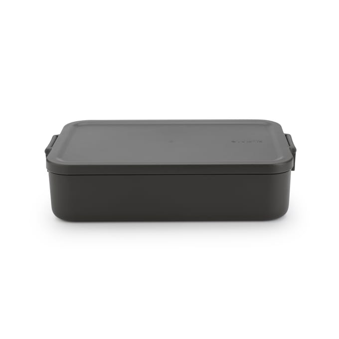 Brabantia Make & Take Lunchbox/Broodtrommel - Large - Kunststof - Dark Grey