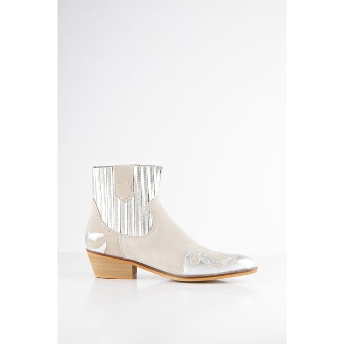 DWRS label Austin Western Shoes Sand / Silver Größe: 36 | Stiefel Outlet | Damen | Braun
