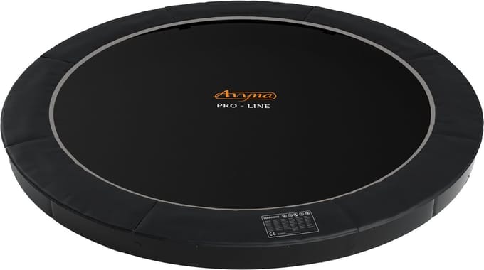 Avyna FlatLevel Trampoline Ø365 cm – Zwart – Premium kwaliteit