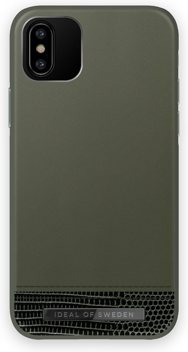 iDeal of Sweden Atelier Case Unity voor iPhone 11 Pro/XS/X Metal Woods