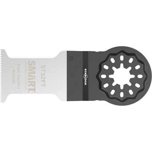 SMART Blades Starlock Multitool Zaagblad - Fijntandig - Hout/Plastic - 32x42mm
