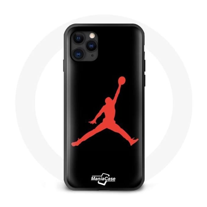 Coque Iphone 12 Nike NBA Rouge