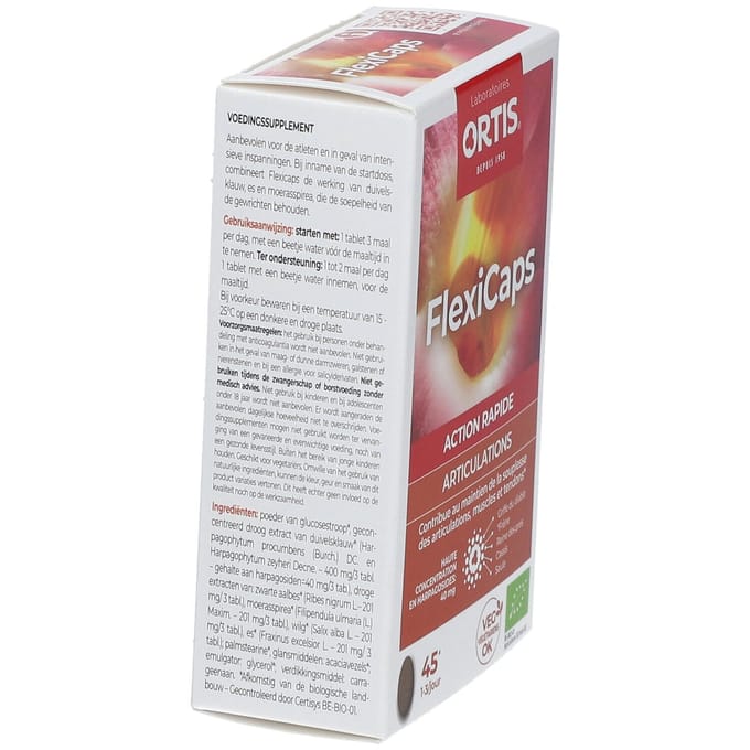 Ortis® FlexiCaps 45 Gecomprimeerde tabletten