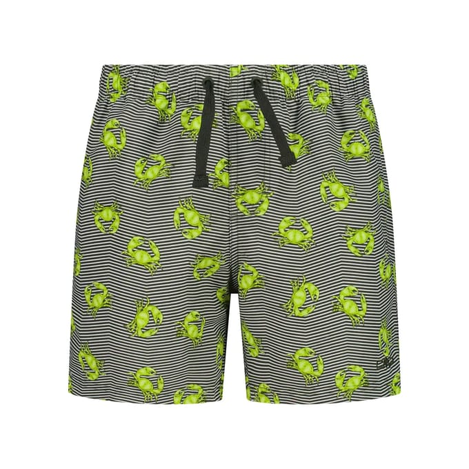 Gestreepte zwemshort met krabmotief kind CMP