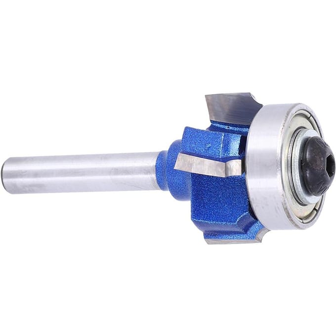 4-tands ronde randfrees 8 mm 0,3 inch freesbit voor elektrische trimmers graveren